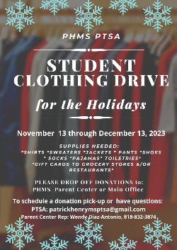 Clothing Drive